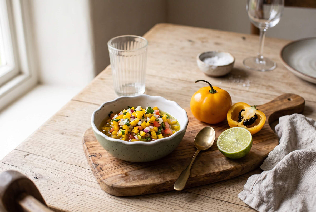 Yellow rocoto salsa