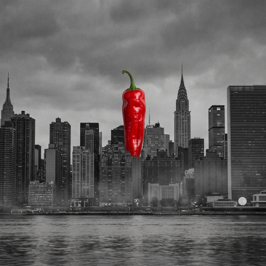 Red, white and blistering: the chillies America actually bred