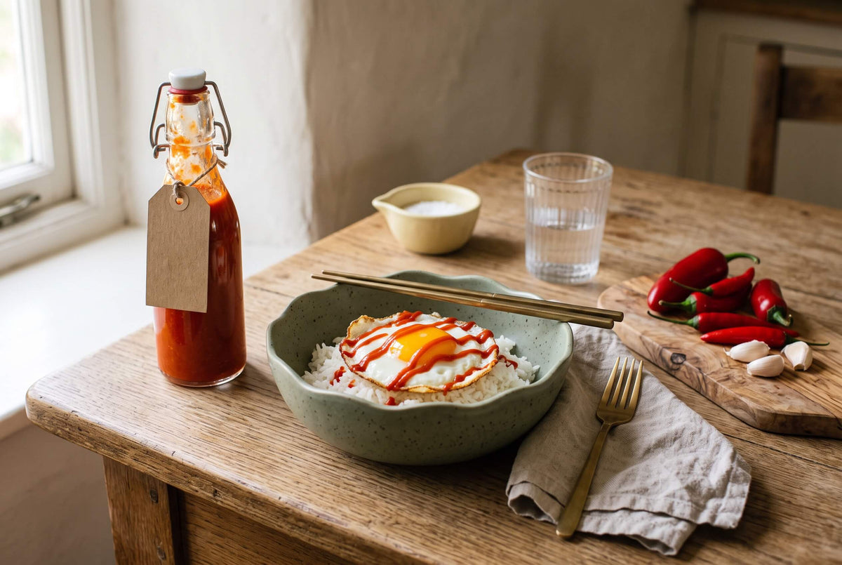 Homemade sriracha