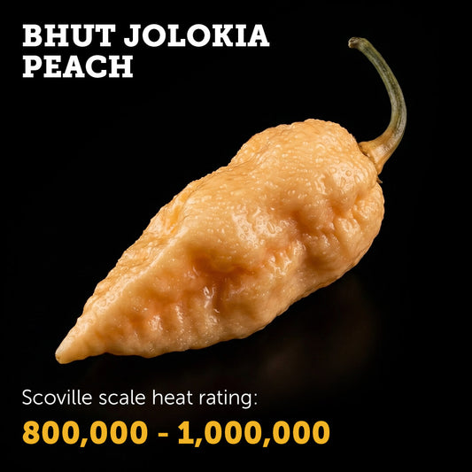 Bhut Jolokia (Peach) Seeds